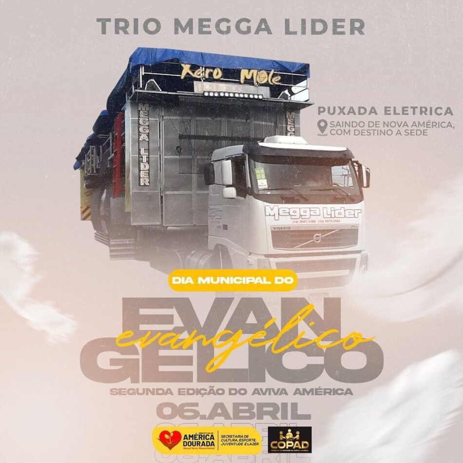 Prefeitura de América promove comemoração em homenagem ao dia dos evangélicos