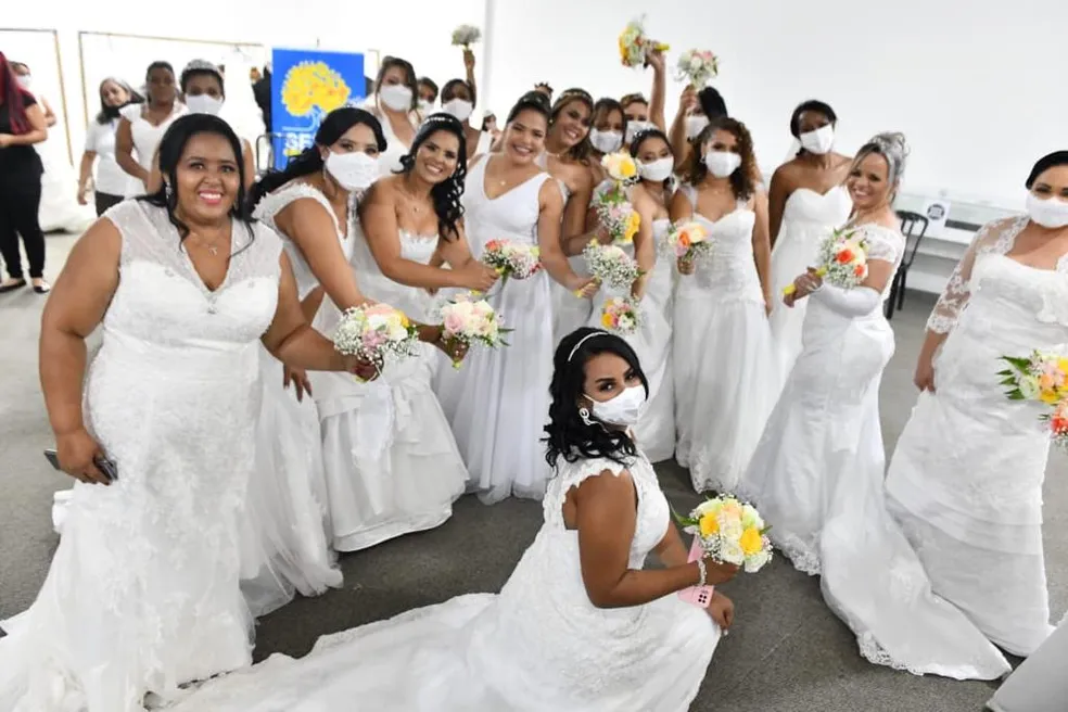 América Dourada realiza casamento comunitário