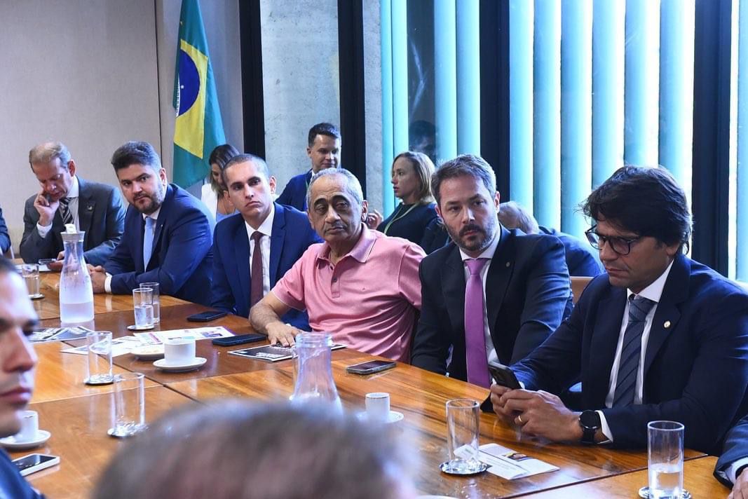 Diego Coronel participa de reunião com a bancada do PSD na Câmara dos Deputados