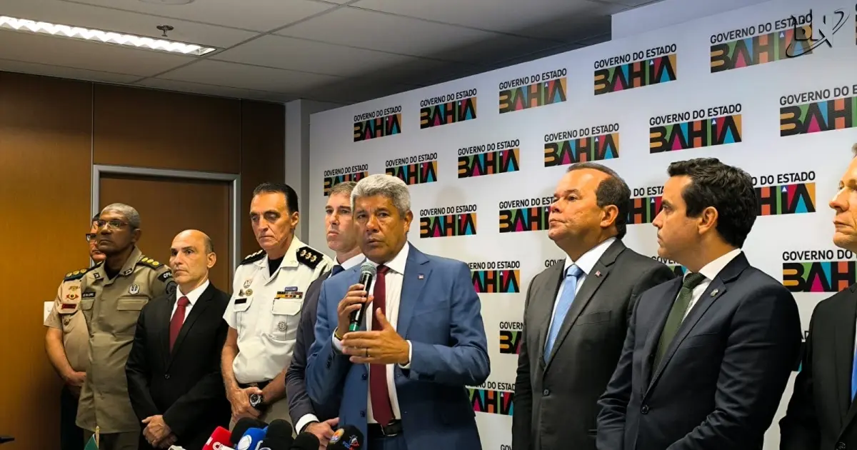 Governador Jerônimo Rodrigues anuncia mudanças na Segurança Pública da Bahia