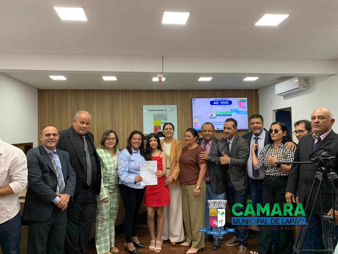 Jovens atletas de Lapão são homenageados pela Câmara Municipal por inspirarem uma geração com superação e talento