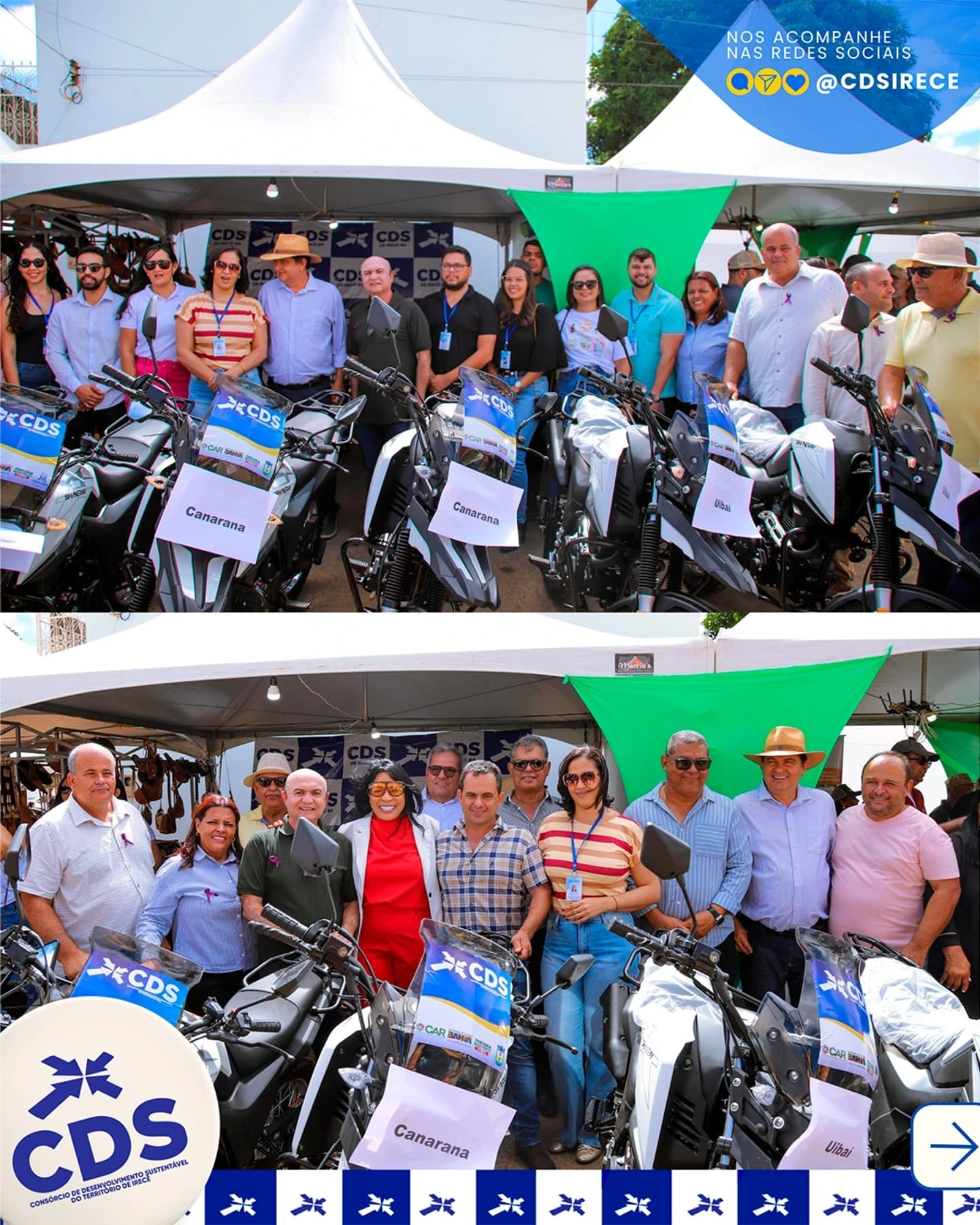 CDS entrega veículos para municípios na região de Irecê