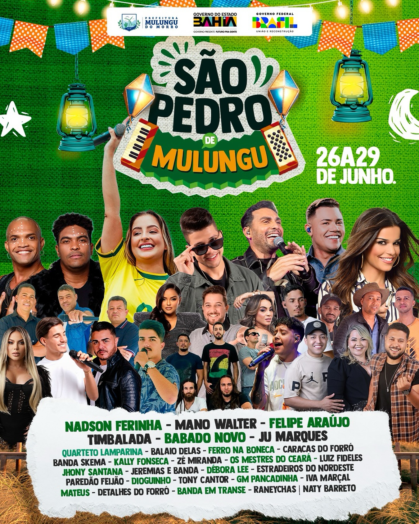 Prepare o coração e a bota, porque o São Pedro de Mulungu vai ser inesquecível!