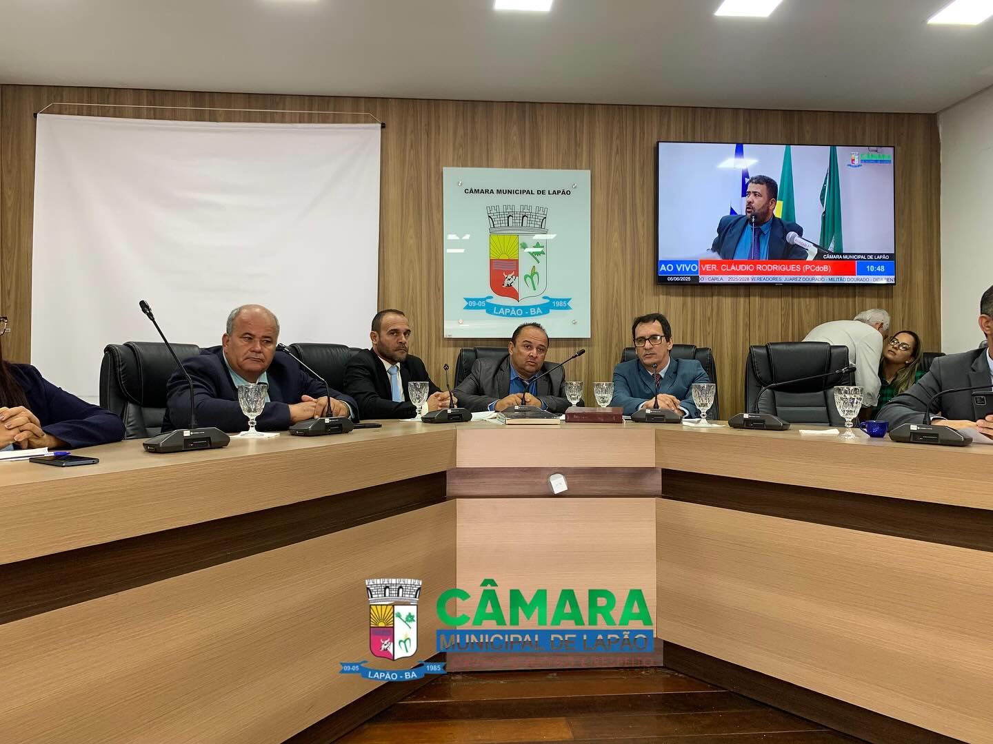 Sessão Ordinária | Câmara Municipal de Lapão – 06/06/2025