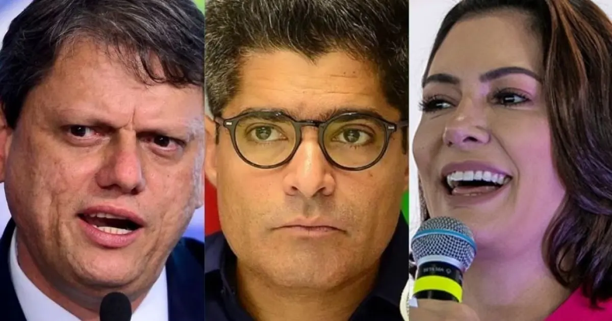 Entorno de ACM Neto enxerga chapa Tarcísio-Michelle como “ideal” para sua candidatura em 2026