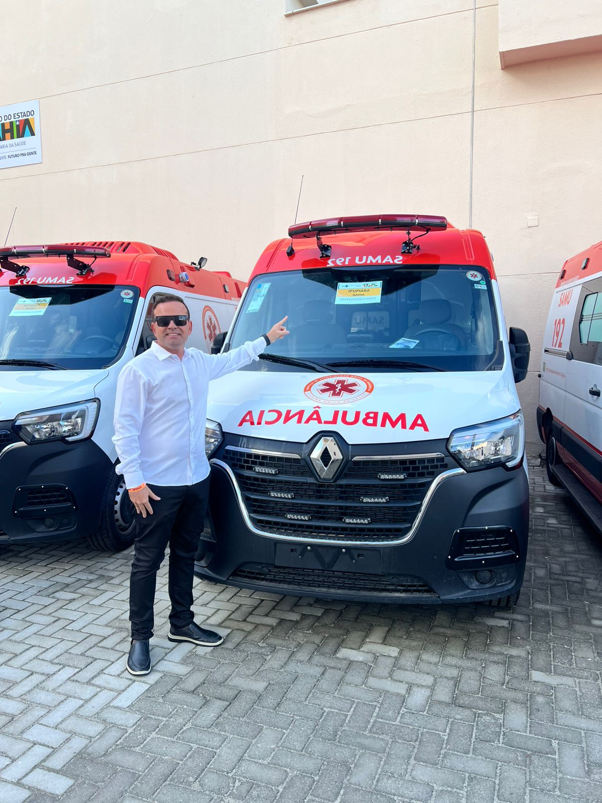 Ipupiara recebe nova ambulância do SAMU para reforçar atendimentos de urgência