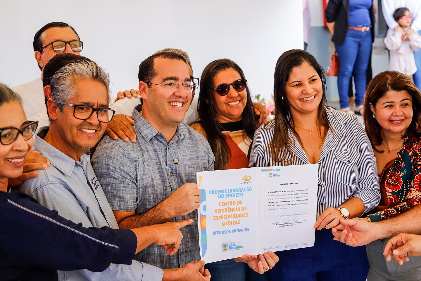Presidente da Câmara de João Dourado celebra avanços na saúde com entrega de obras e anúncio de novo Centro de Especialidades