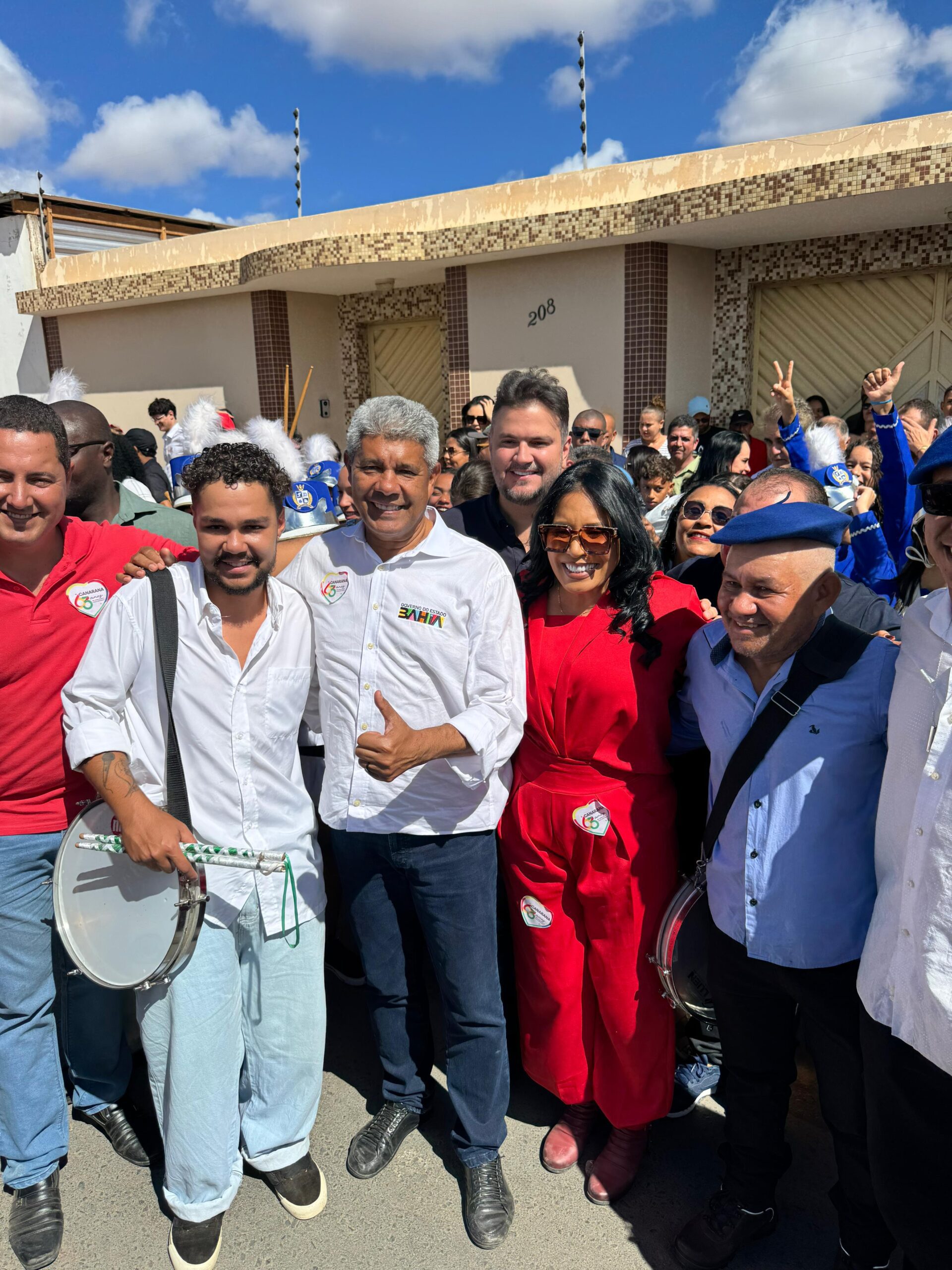 DIEGO CORONEL MARCA PRESENÇA NOS 63 ANOS DE CANARANA E REFORÇA COMPROMISSO COM O MUNICÍPIO