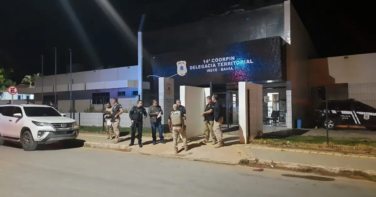 Polícia deflagra operação contra facção criminosa na região de Irecê