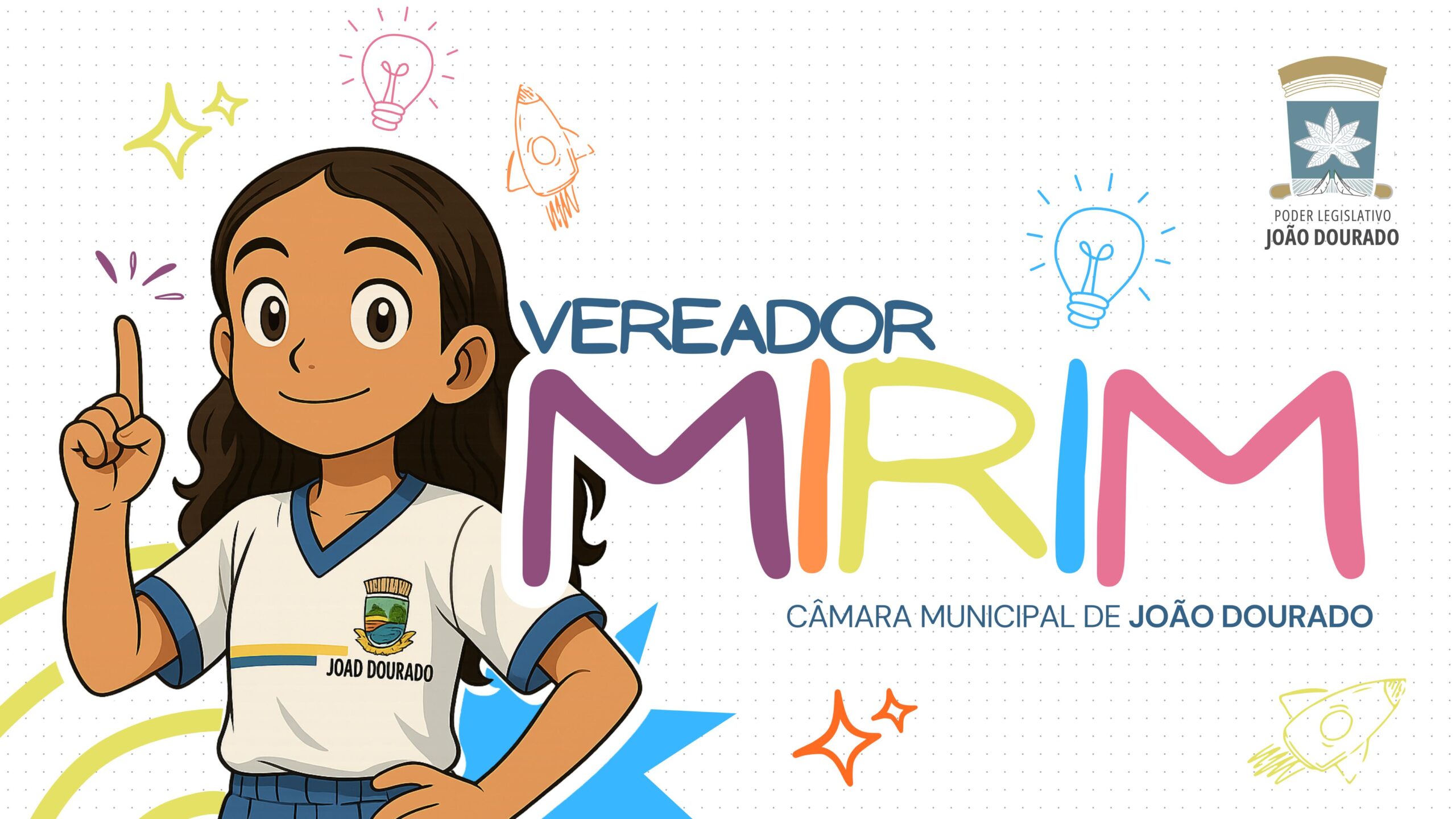João Dourado lança projeto “Vereador Mirim” para formar jovens líderes