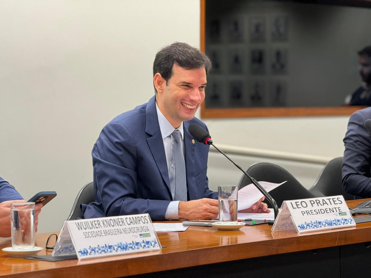 Leo Prates é eleito 1º vice-presidente da Comissão Especial sobre Aplicativos na Câmara dos Deputados