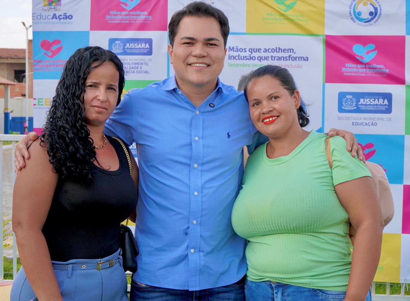 Prefeito Tacinho Mendes participa da Semana de Inclusão em Jussara