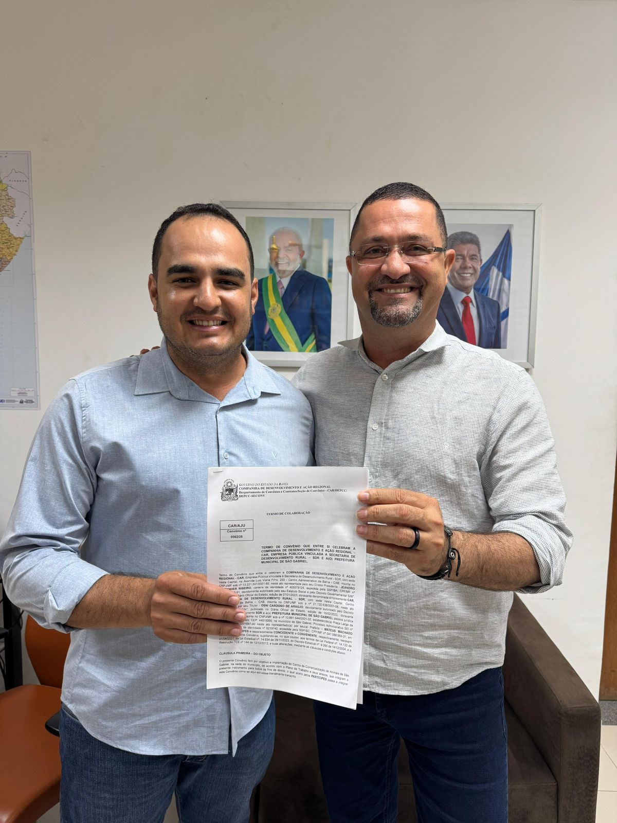 São Gabriel celebra assinatura de convênio para construção da nova Feira de Animais