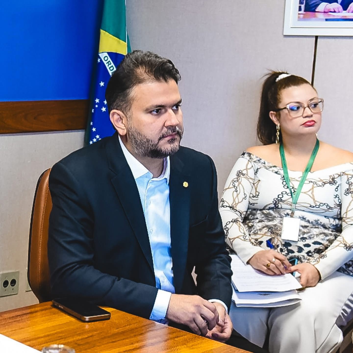 Diego Coronel participa de reunião de bancada sobre reforma administrativa