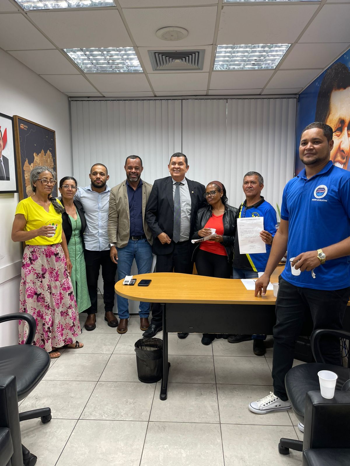 Deputado Ricardo Rodrigues recebe representantes de Iraquara e do Assentamento Reunidas FS para discutir melhorias na zona rural