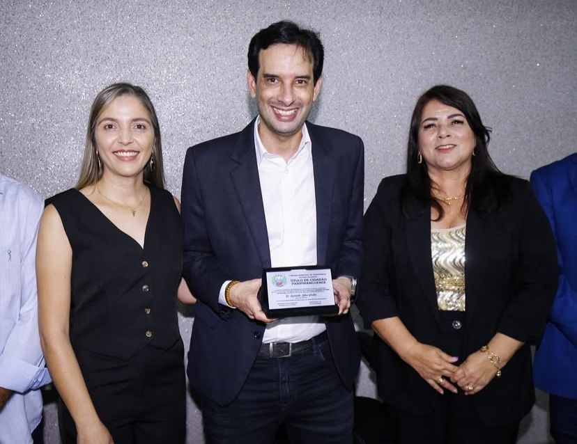 Leo Prates recebe título de cidadão de Paripiranga e reforça compromisso com o desenvolvimento da região