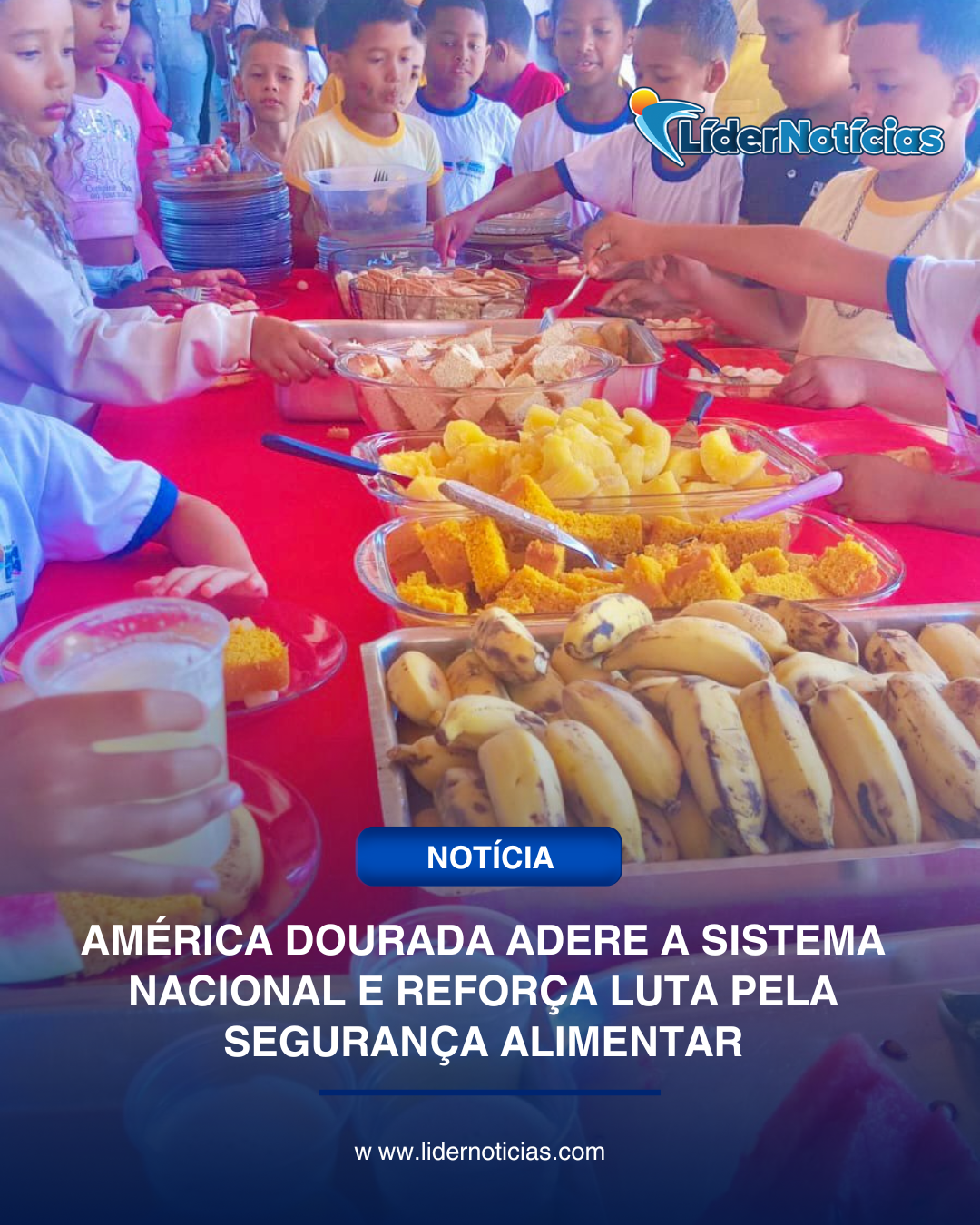 AMÉRICA DOURADA ADERE A SISTEMA NACIONAL E REFORÇA LUTA PELA SEGURANÇA ALIMENTAR
