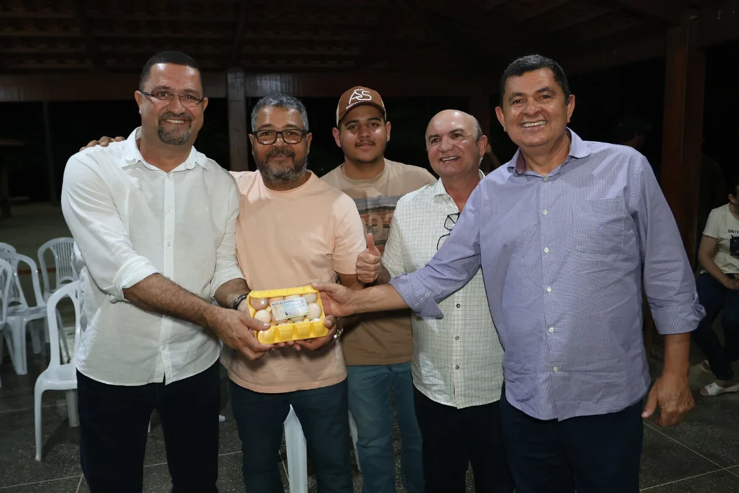 Márcio Messias destaca avanços na agricultura durante visita do secretário Osni Cardoso a Lapão