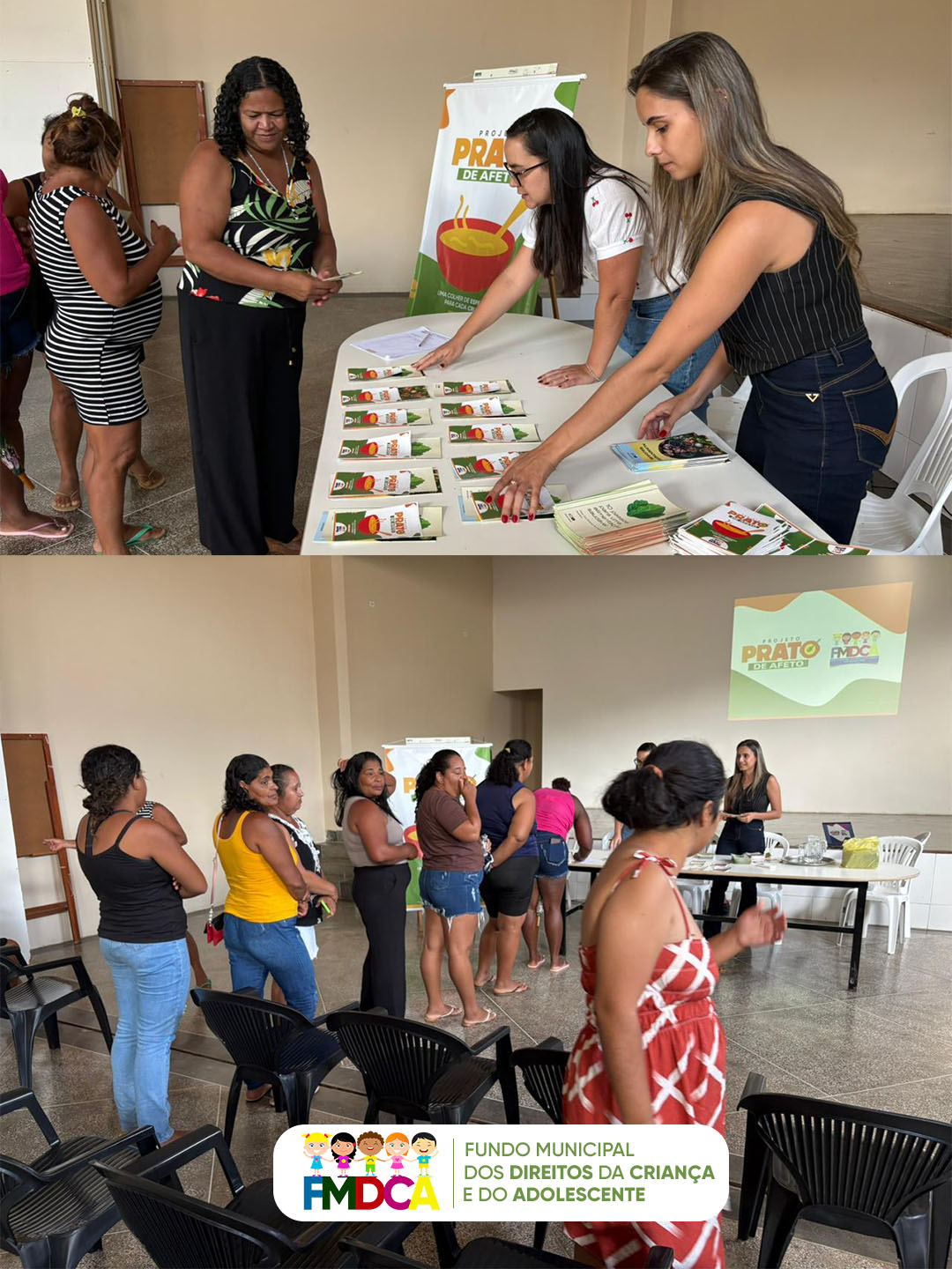 LANÇAMENTO OFICIAL DO PROJETO PRATO DE AFETO.