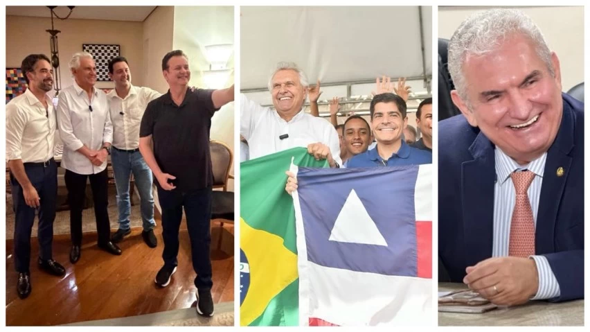 Filiação de Caiado ao PSD embaralha cenário político e aproxima partido de ACM Neto na Bahia