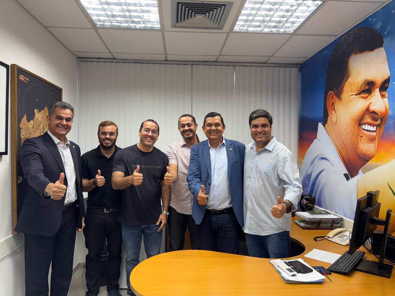 Prefeito Di Cardoso cumpre agenda em Salvador em busca de investimentos para João Dourado