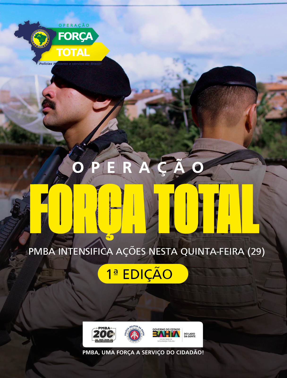 1ª edição da Operação Força Total – 2026