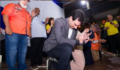 Leo Prates participa do Encontro Clama a Mim e destaca fé e responsabilidade social