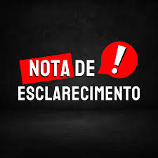 NOTA DE ESCLARECIMENTO