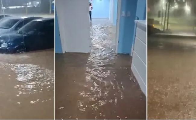 Chapada: Chuva de 150 mm causa alagamentos, destrói casas e gera prejuízos em Itaberaba