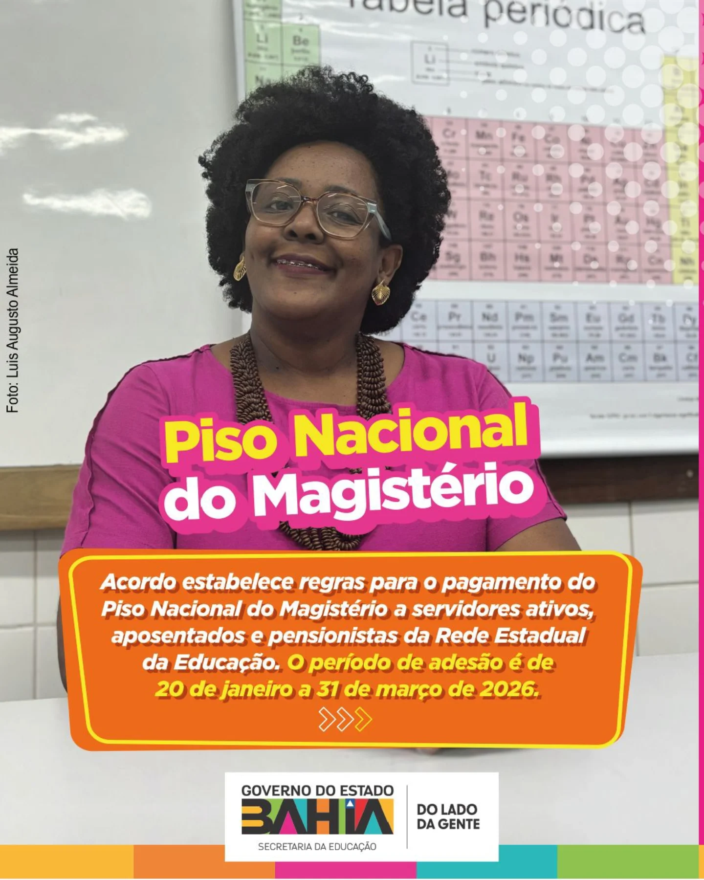 Atenção, profissionais da Educação da Bahia! 📣