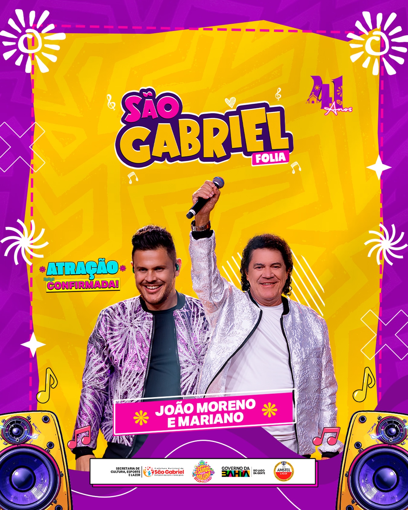 MAIS UMA ATRAÇÃO CONFIRMADA NO SÃO GABRIEL FOLIA 2026! 🎶🎤