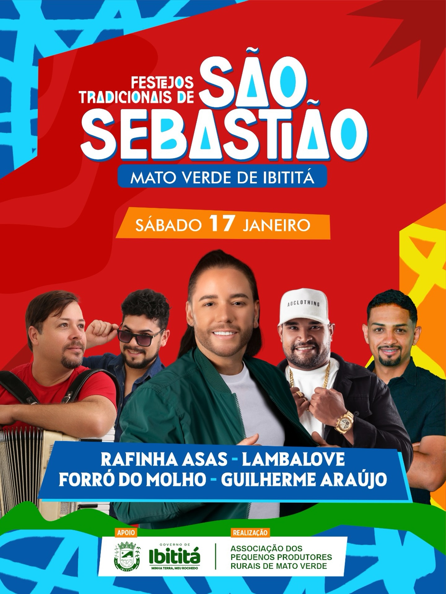 Alô, Alô Mato Verde e região!Vem aí mais um de nossos festejos tradicionais de Ibititá.
