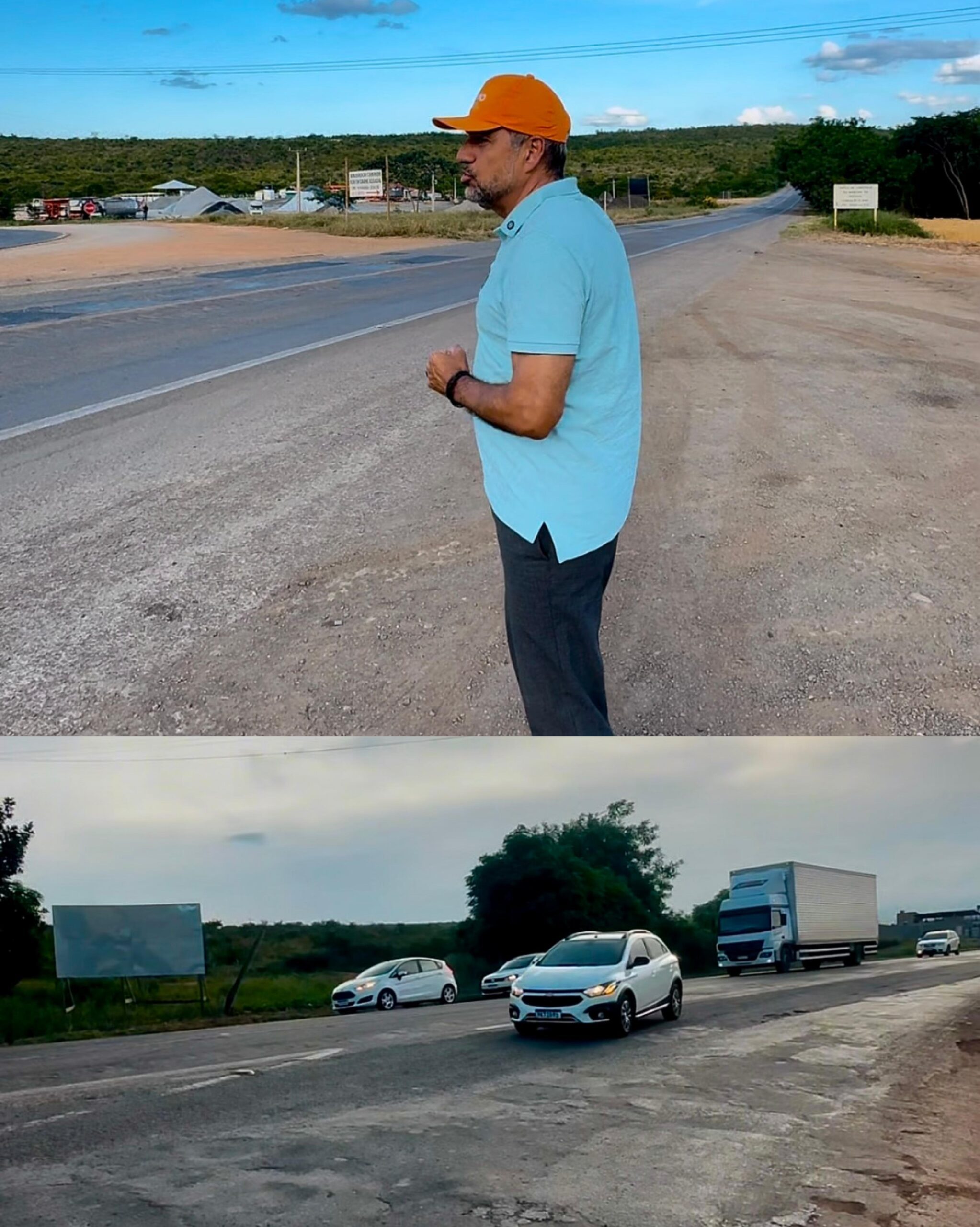 Elmo Vaz defende construção de rotatória na “Carne Assada” e alerta para riscos no cruzamento da BR-242