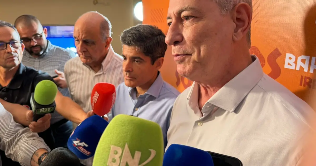 Em Irecê, Ciro Gomes declara apoio a ACM Neto e afirma que “terceira via” é “muito bom para o país”