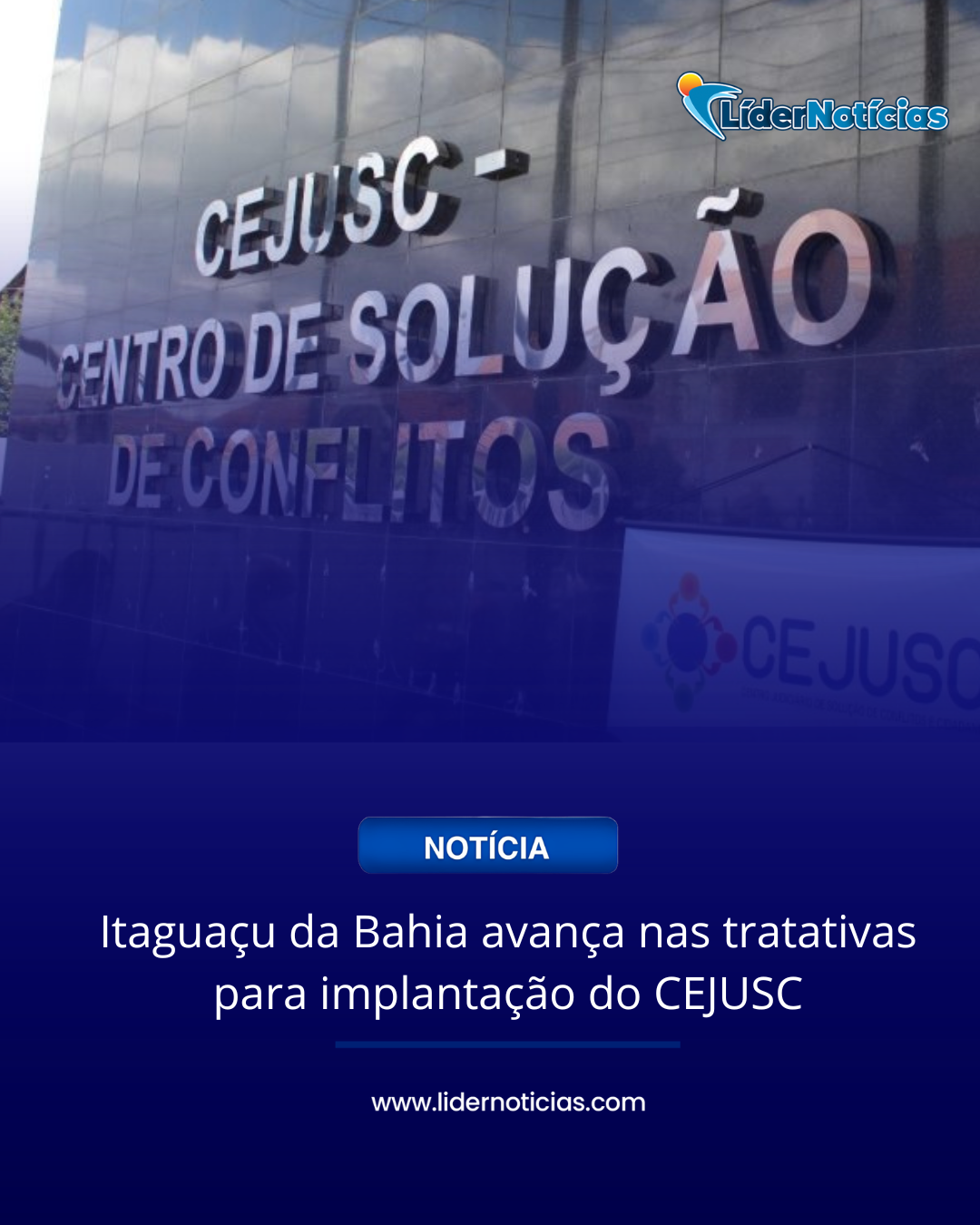 Itaguaçu da Bahia avança nas tratativas para implantação do CEJUSC