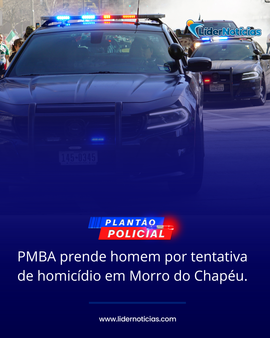 PMBA prende homem por tentativa de homicídio em Morro do Chapéu.