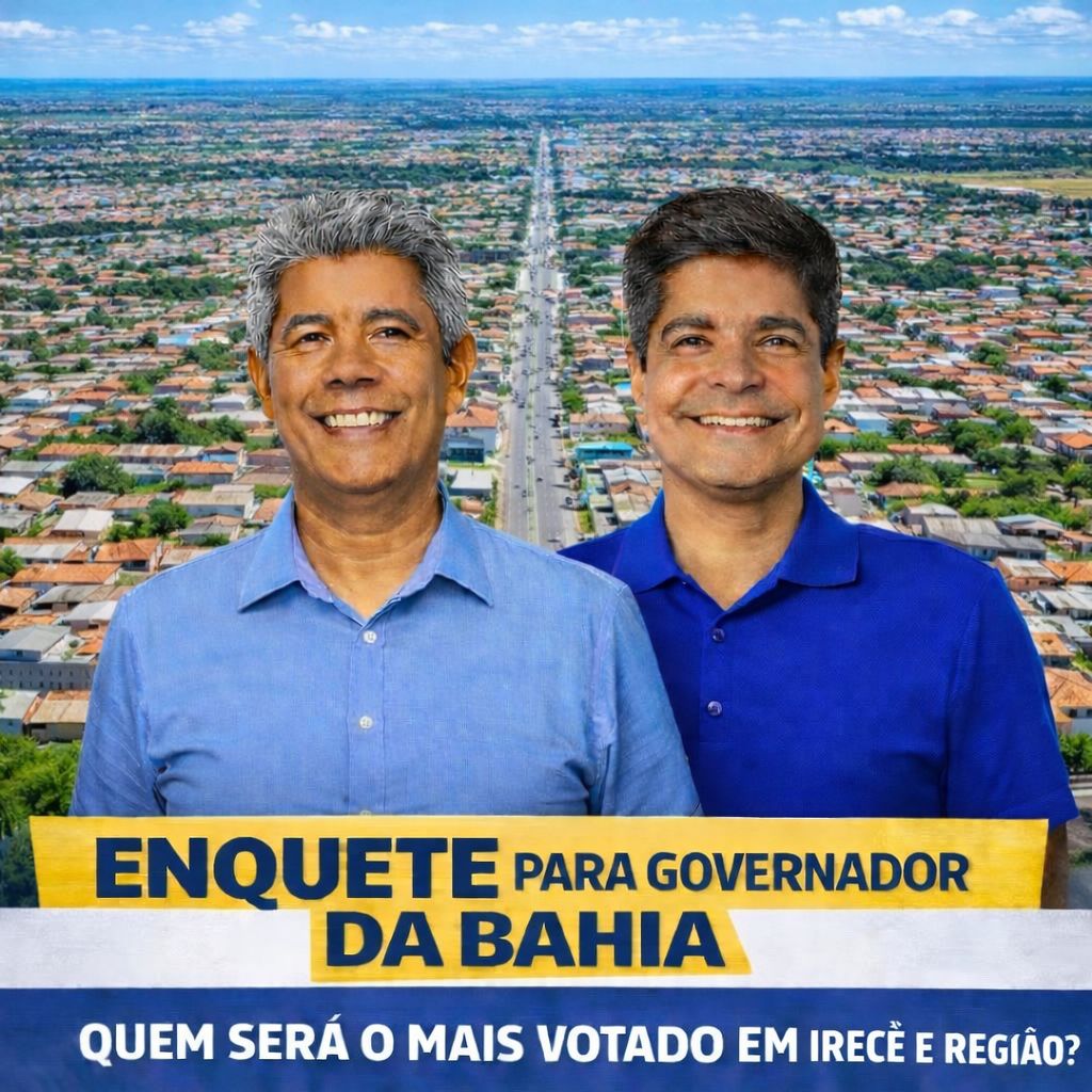 Enquete política: quem será o mais votado em Irecê e região?