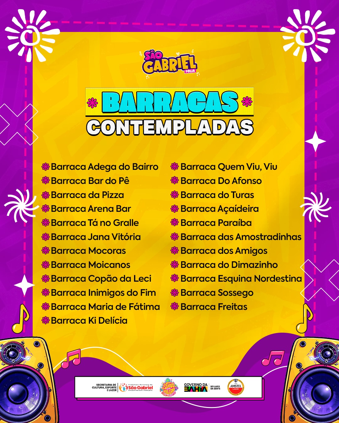 📣 RESULTADO OFICIAL — BARRACAS 4×4 | SÃO GABRIEL FOLIA