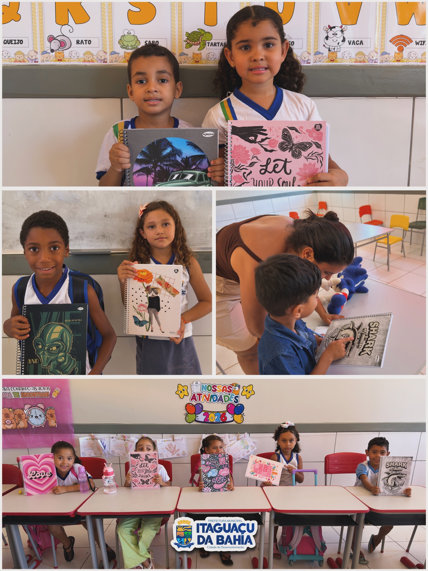 A Prefeitura de Itaguaçu da Bahia, por meio da Secretaria Municipal de Educação, já iniciou a entrega dos kits escolares para os alunos da rede municipal de ensino.