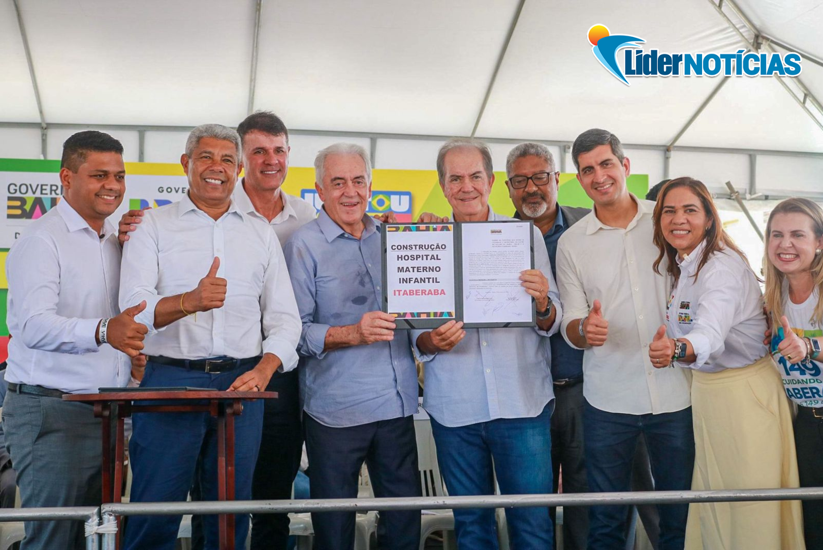 Deputado Eduardo Alencar participa de agenda com anúncio de novo hospital e entregas na saúde em Itaberaba
