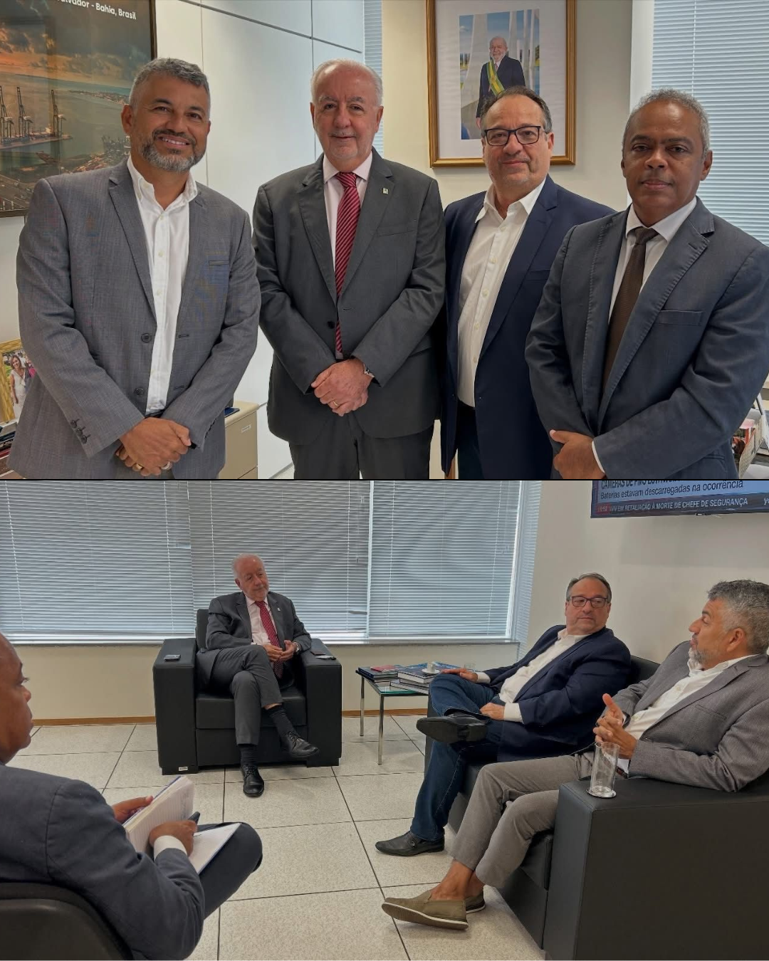 Em Brasília, Elmo Vaz segue com agenda em busca de investimentos para região de Irecê