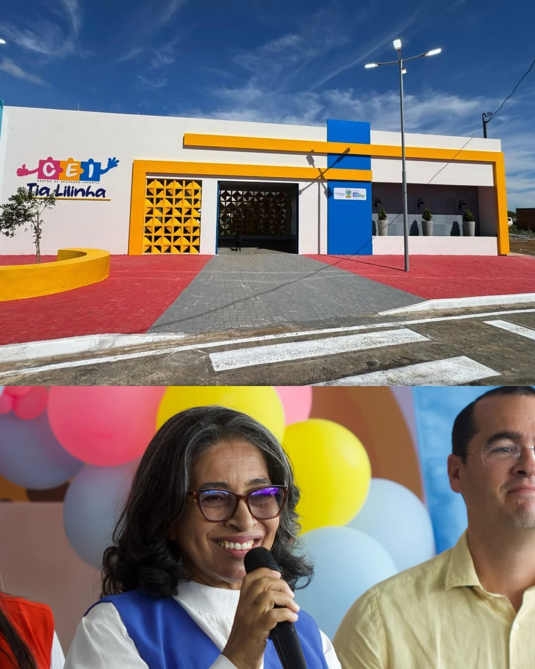 Câmara de João Dourado prestigia inauguração de novo Centro de Educação Infantil no interior do município