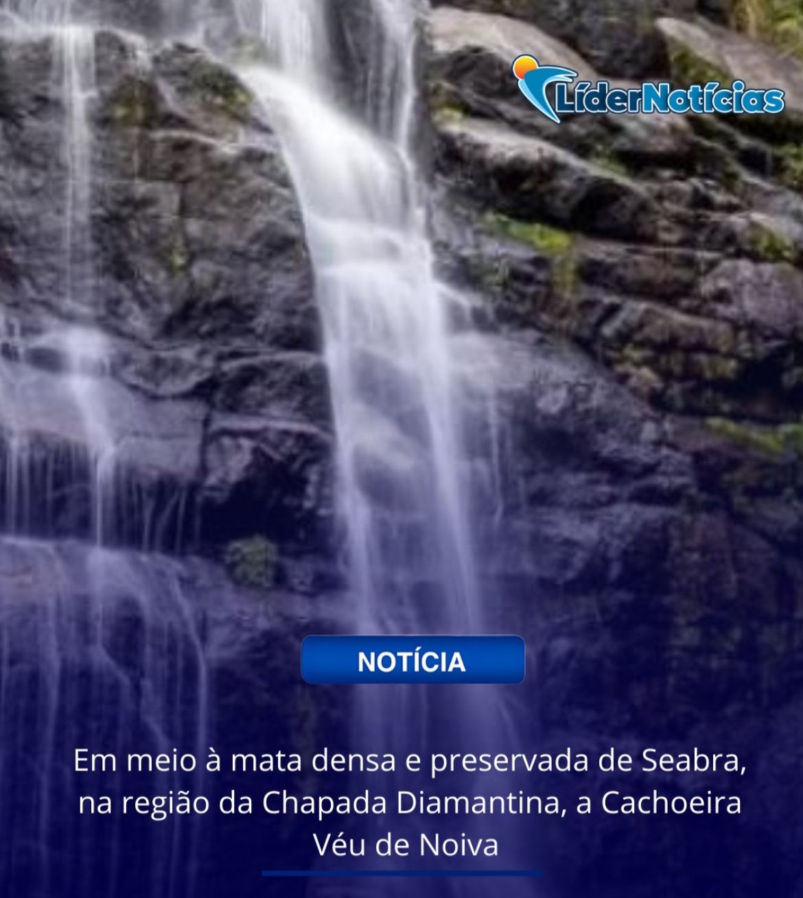 Em meio à mata densa e preservada de Seabra, na região da Chapada Diamantina, a Cachoeira Véu de Noiva se destaca como um dos cenários mais encantadores da Serra do Araújo, área reconhecida como Refúgio de Vida Silvestre (REVIS).