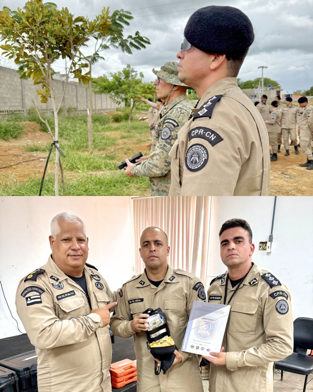 CIPT-Centro Norte / RONDESP promove ciclo de instruções para qualificação do efetivo operacional
