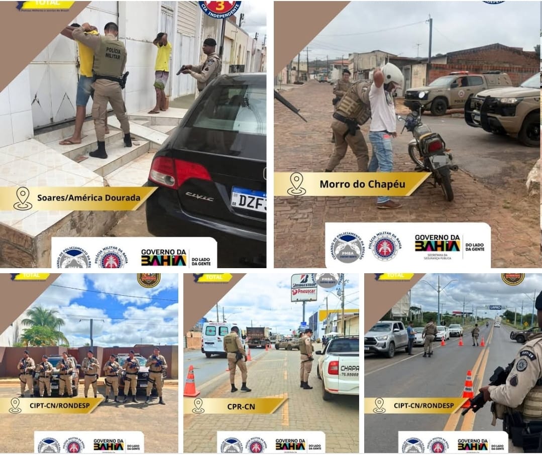 CPR-CENTRO NORTE INTENSIFICA POLICIAMENTO NA 3ª EDIÇÃO DA OPERAÇÃO FORÇA TOTAL