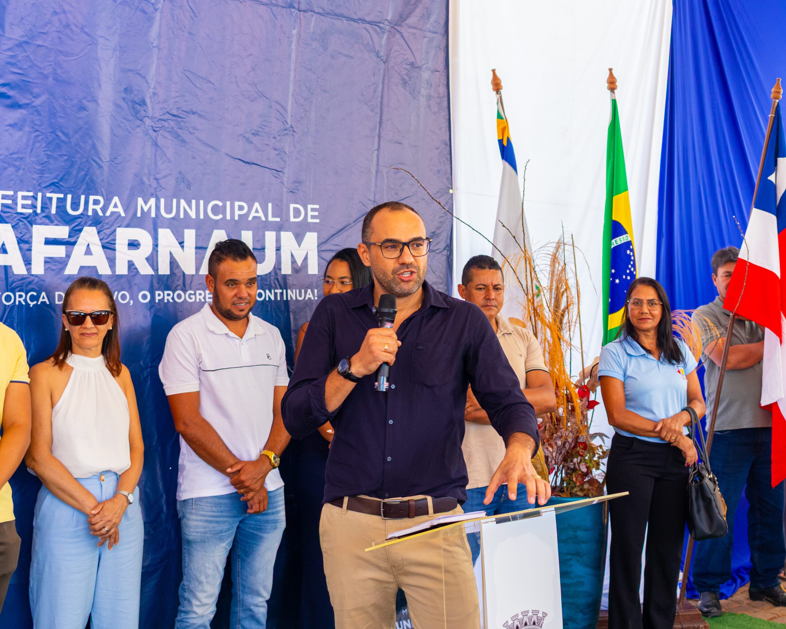 PREFEITURA DE CAFARNAUM AUTORIZA RECONSTRUÇÃO DA ESCOLA ARLETE GÓIS E REFORÇA INVESTIMENTOS