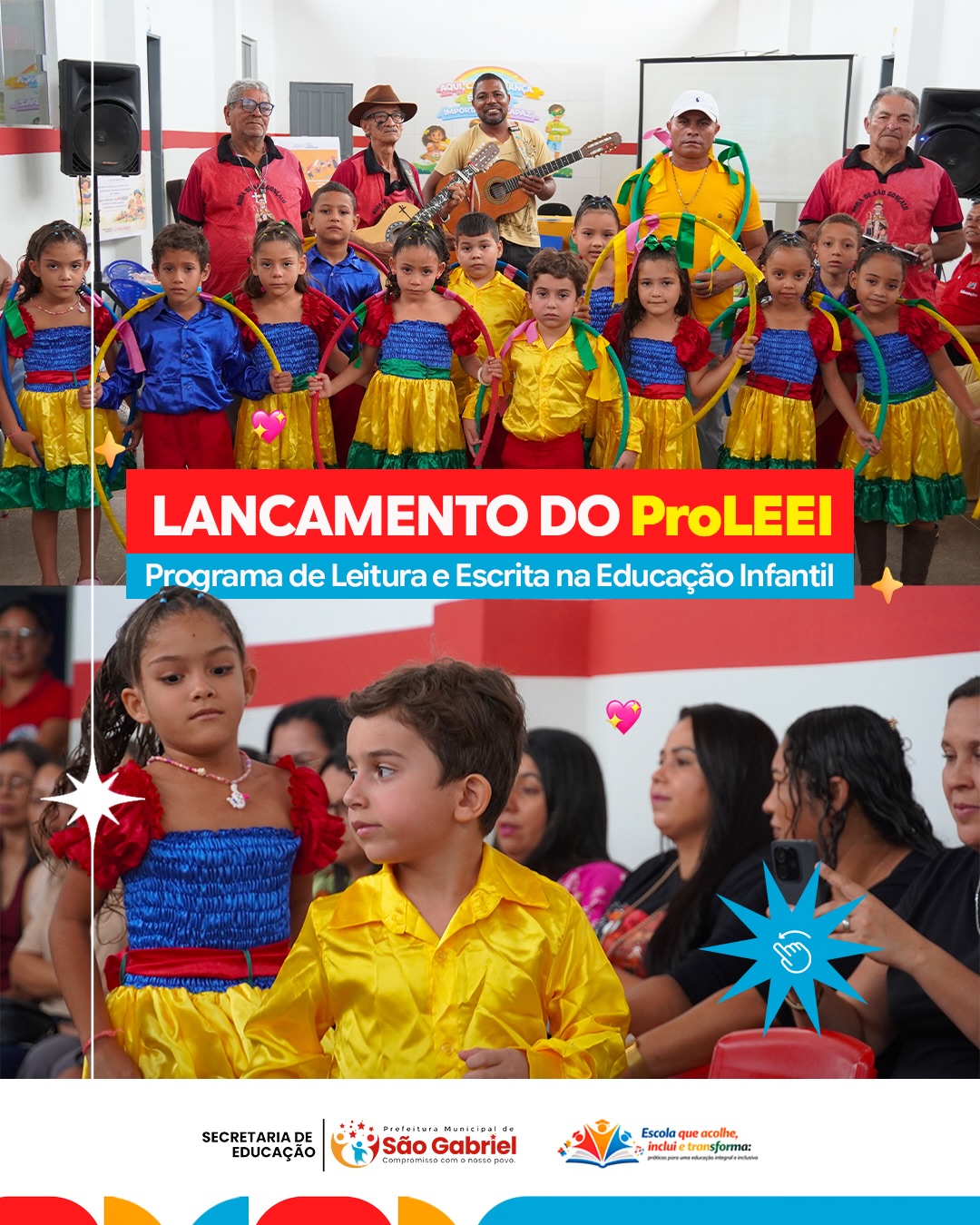 São Gabriel lança PROLEEI e reforça compromisso com a educação