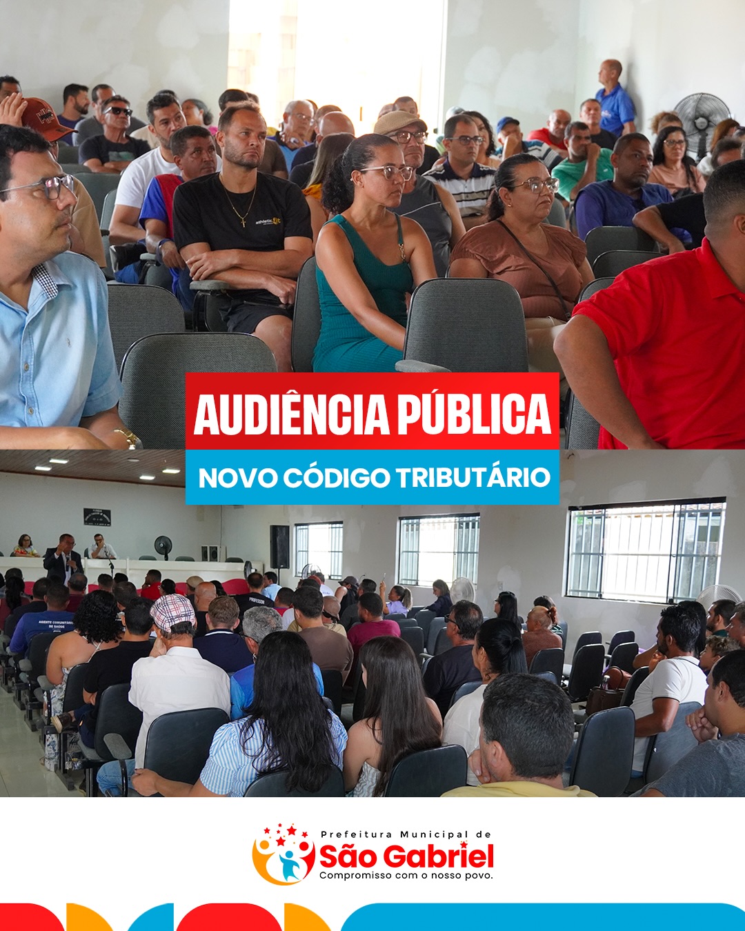 Prefeitura de São Gabriel realiza Audiência Pública e reforça transparência sobre novo Código Tributário