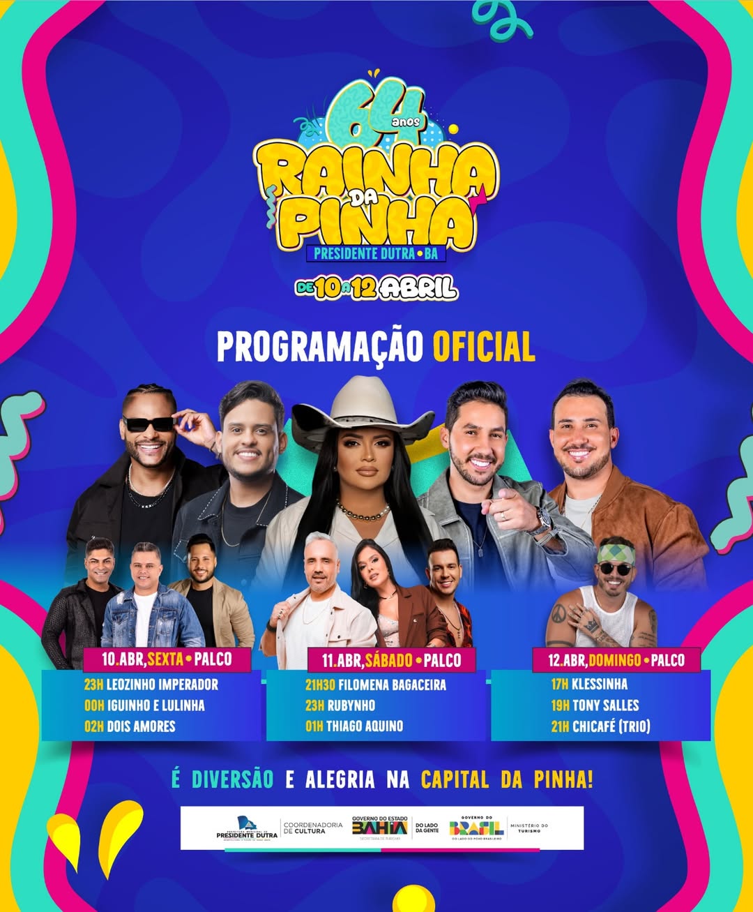 A contagem regressiva já começou! Falta menos de uma semana pra gente viver tudo isso!