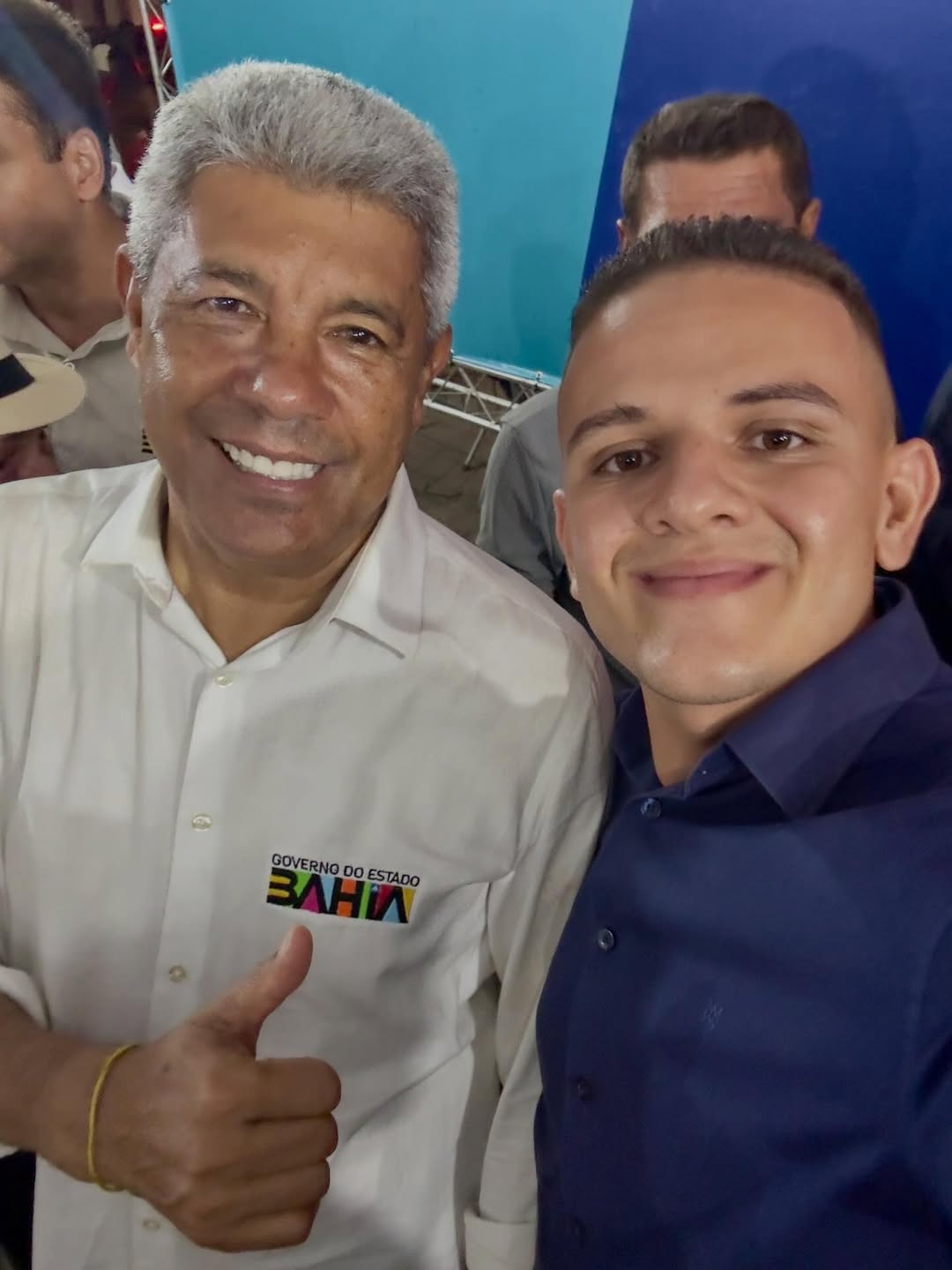 VEREADOR LUCAS DE BADEU PARTICIPA DE AGENDA COM GOVERNADOR JERÔNIMO RODRIGUES EM ITAGUAÇU